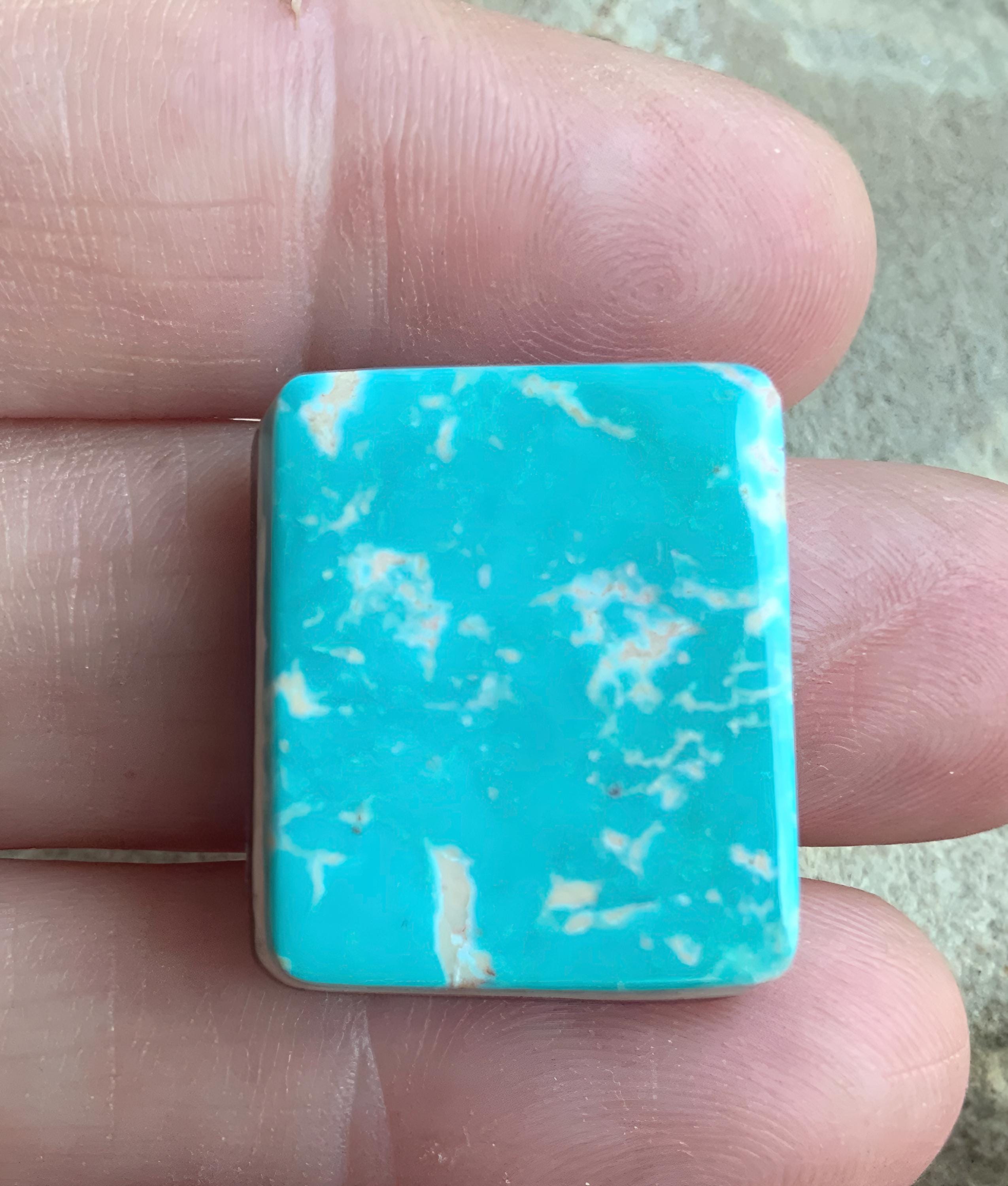 Royston Turquoise Rectangular Cabochon #R67