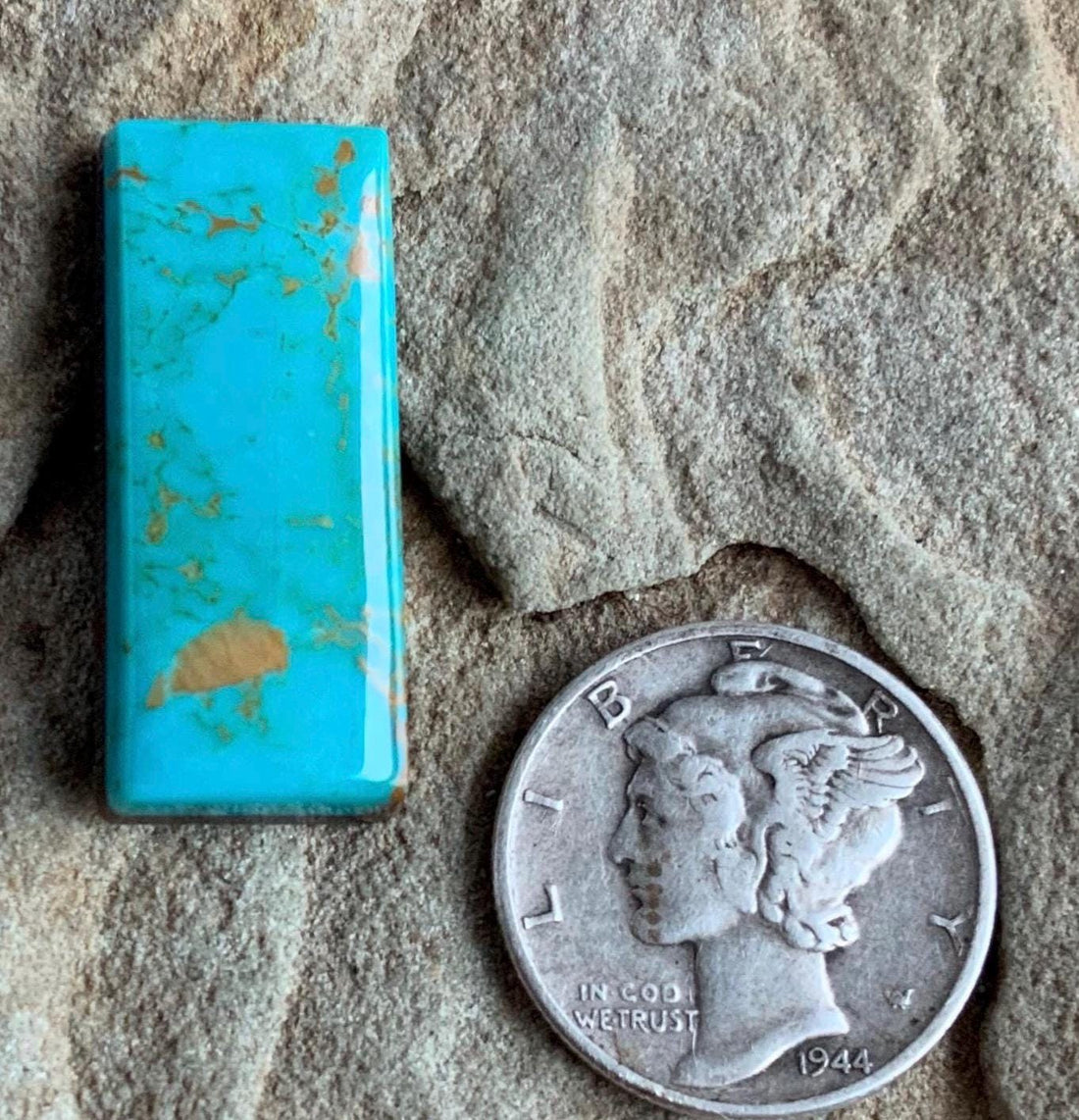 Royston Turquoise Rectangular Cabochon