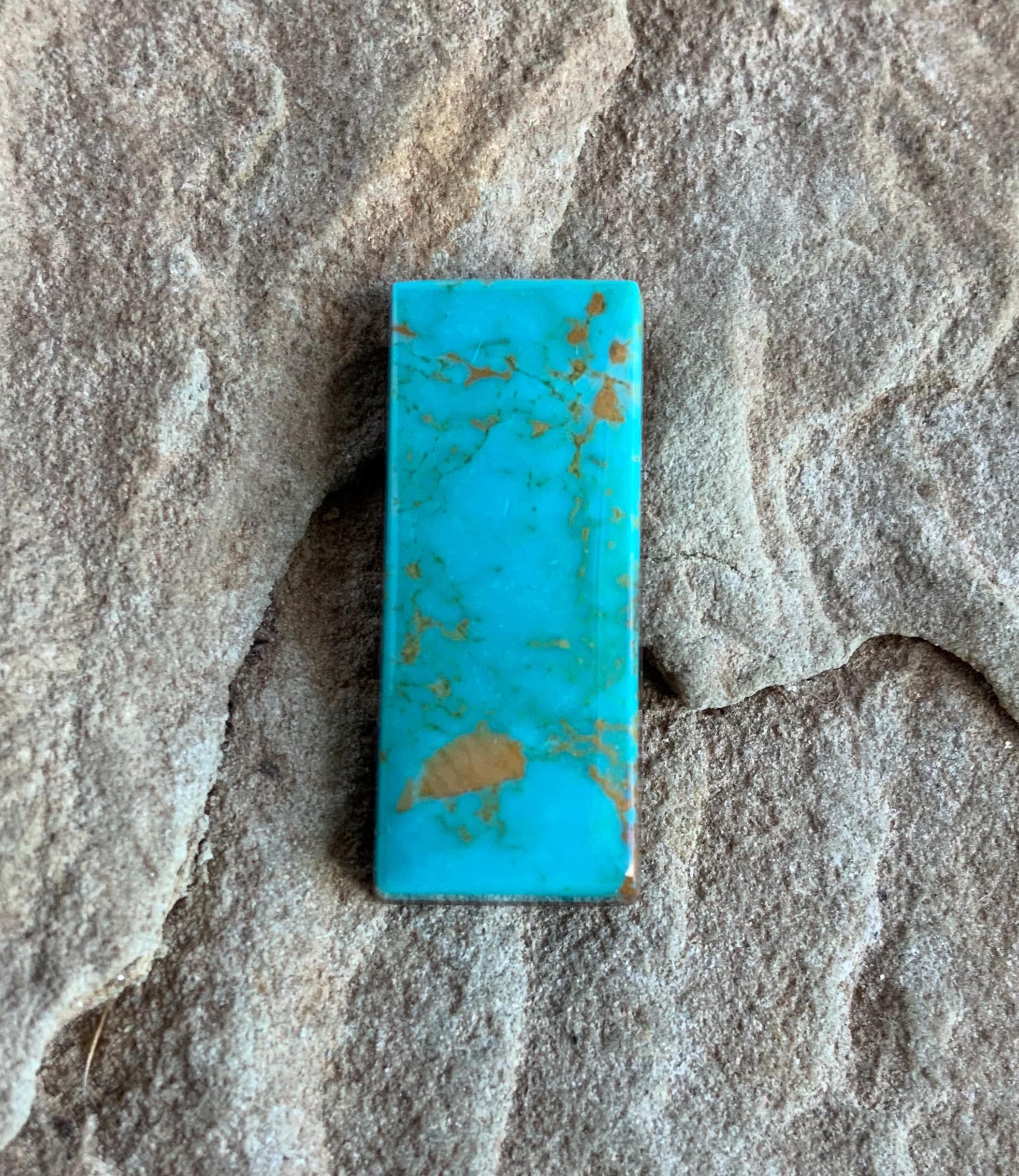 Royston Turquoise Rectangular Cabochon