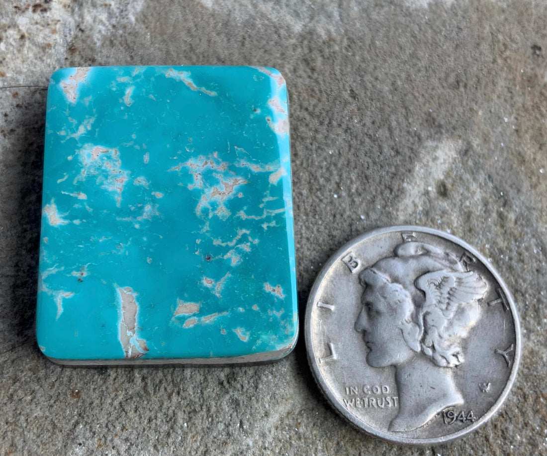 Royston Turquoise Rectangular Cabochon #R67