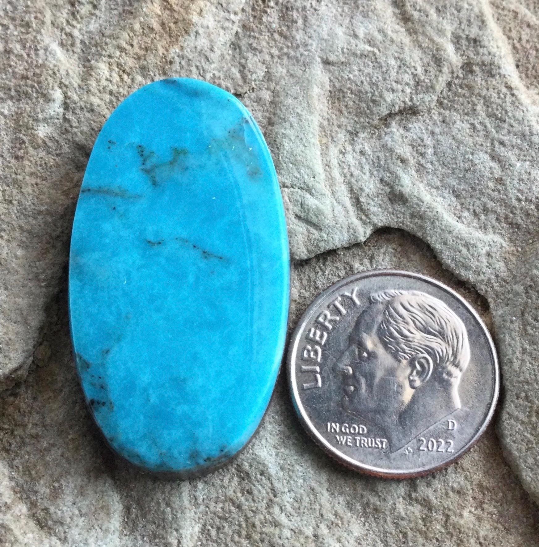 Blue Kingman Turquoise Oval Cabochon #K142