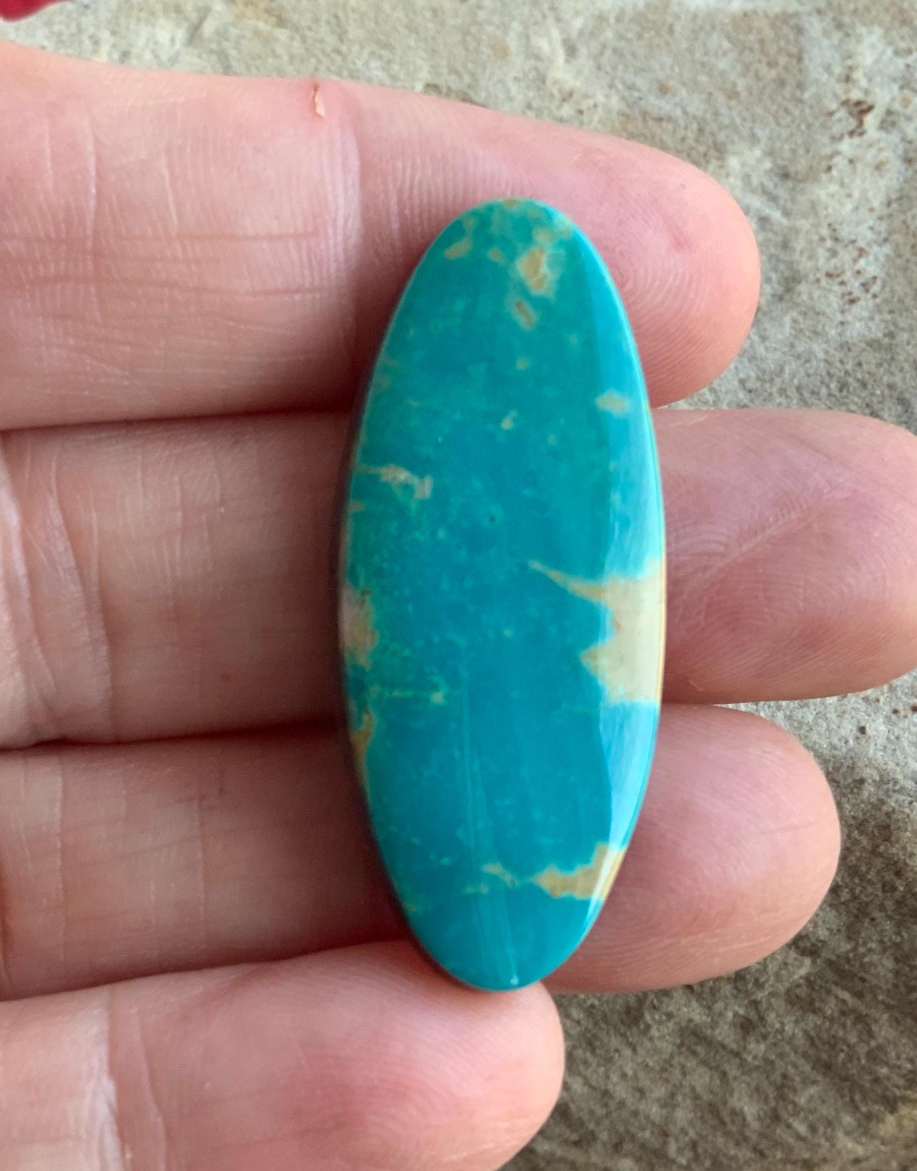 Royston Turquoise Long Oval Cabochon #R128