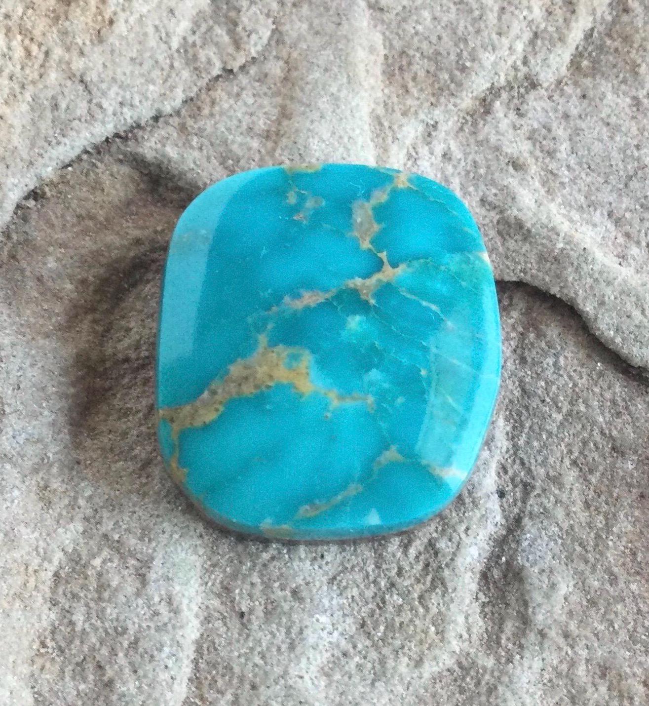 Turquoise Mountain Turquoise Cabochon