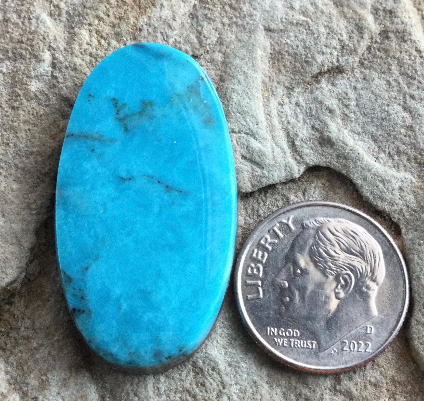 Blue Kingman Turquoise Oval Cabochon #K142