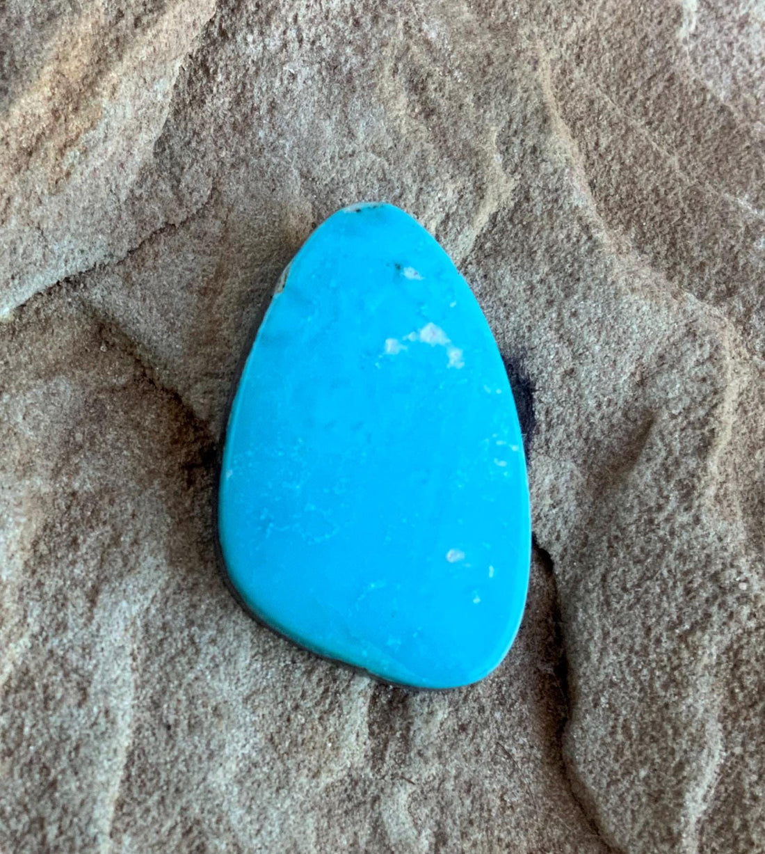 Blue Gem Turquoise Cabochon